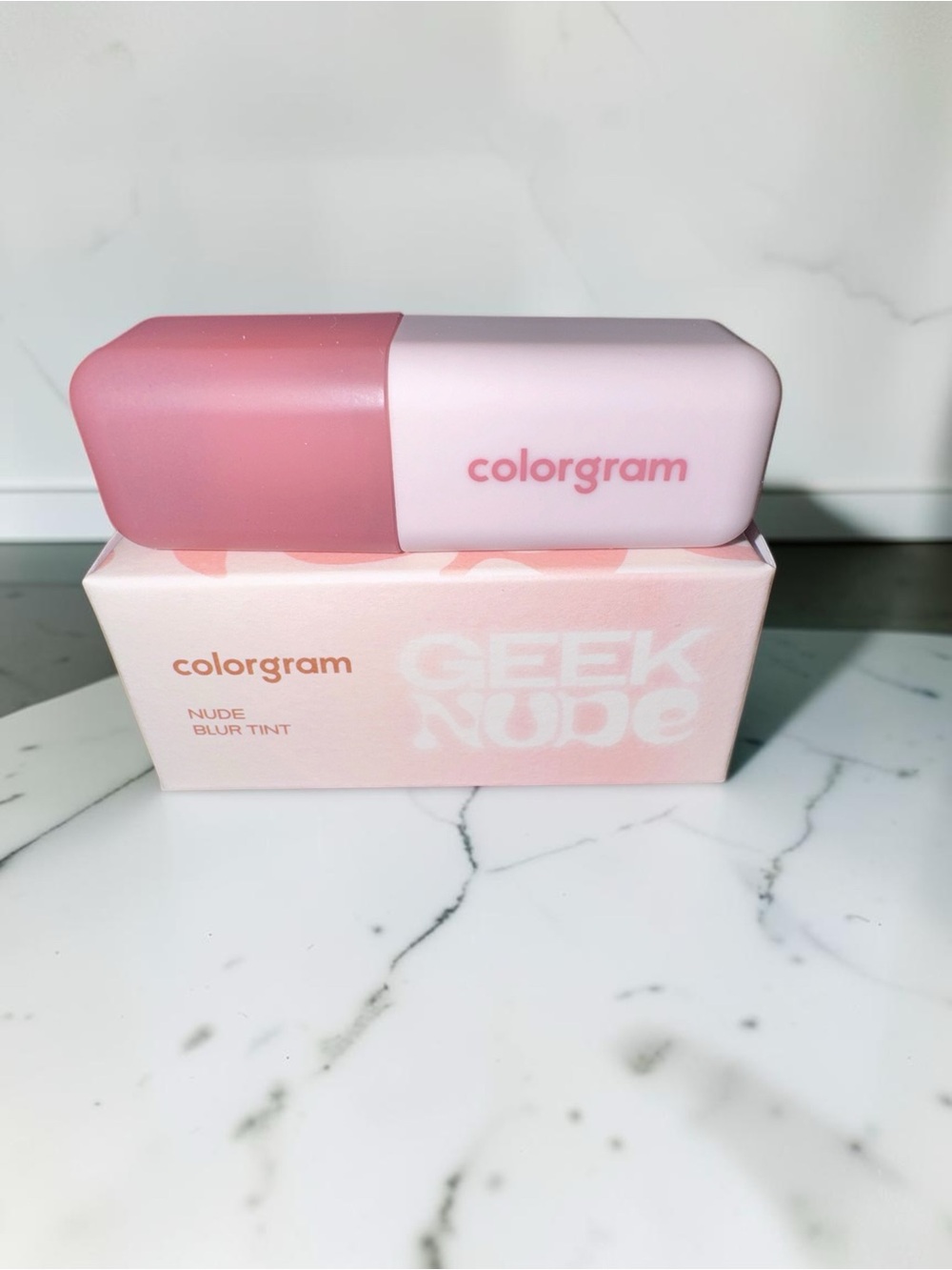 NEW Colorgram Nude Blur Tint 03 Lovely Fig Korean Lip Tint NIB